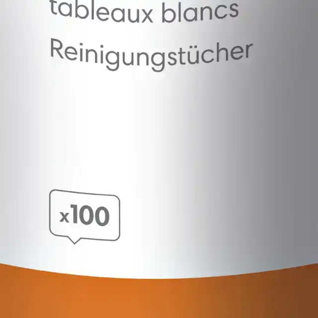 WHITEBOARD REINIGINGSDOEKJES NOBO POT