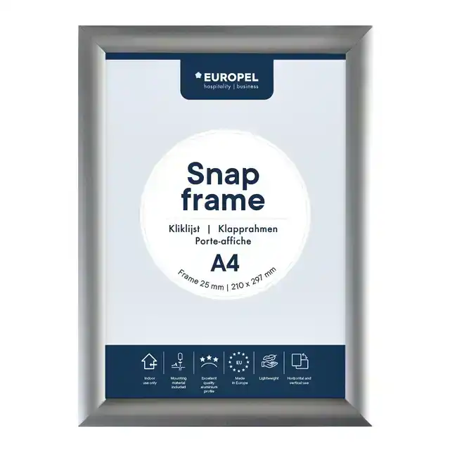 KLIKLIJST EUROPEL A4 25MM