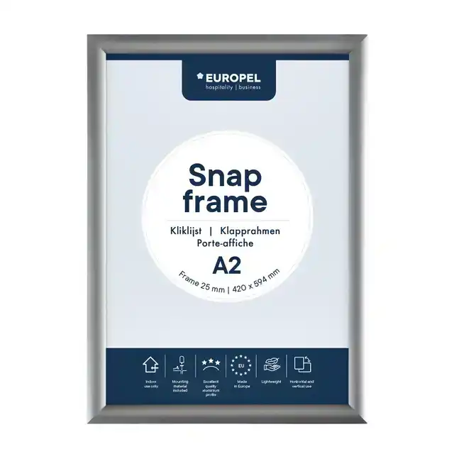 KLIKLIJST EUROPEL A2 25MM