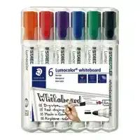 WHITEBOARDMARKER STAEDTLER LUMO 351 6ST