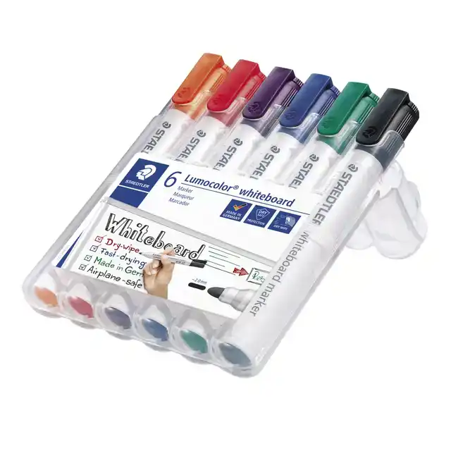 WHITEBOARDMARKER STAEDTLER LUMO 351 6ST