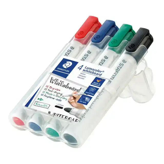 WHITEBOARDMARKER STAEDTLER LUMO 351 4ST