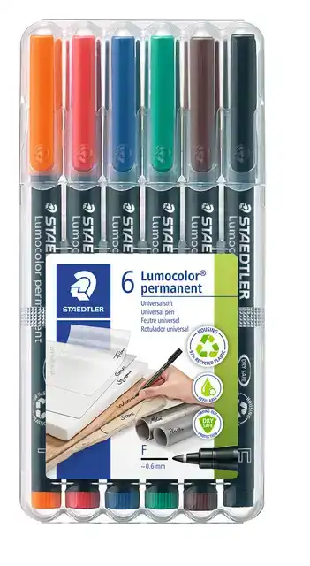 VILTSTIFT STAEDTLER OHP LUMO F 318 PERM