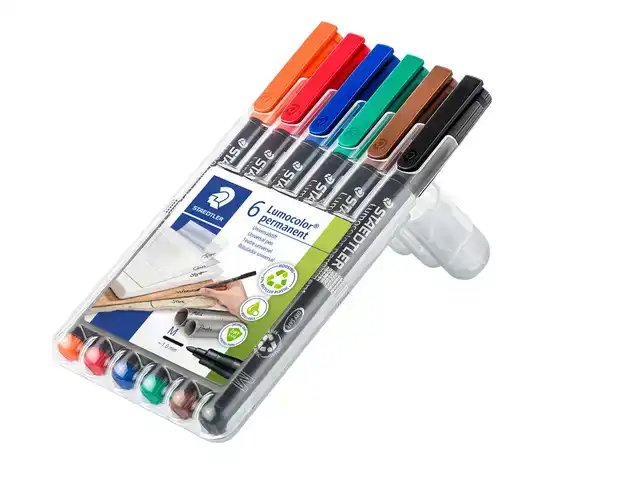 VILTSTIFT STAEDTLER OHP LUMO M 317 PERM