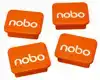 MAGNEET NOBO 22MM ORANJE 4 STUKS