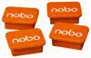 MAGNEET NOBO 22MM ORANJE 4 STUKS