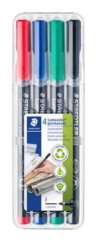 VILTSTIFT STAEDTLER OHP LUMO F 318 PERM