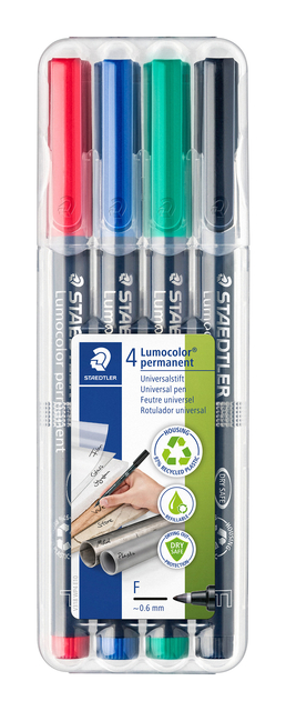 VILTSTIFT STAEDTLER OHP LUMO F 318 PERM