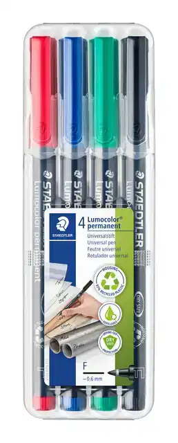 VILTSTIFT STAEDTLER OHP LUMO F 318 PERM
