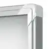 VITRINEKAST BUITEN NOBO GLAS MAGNETISCH