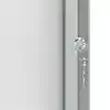VITRINEKAST BUITEN NOBO GLAS MAGNETISCH