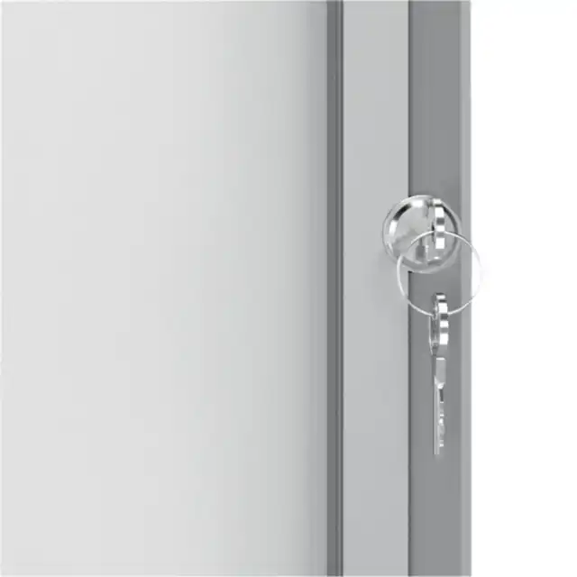 VITRINEKAST BUITEN NOBO GLAS MAGNETISCH