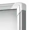 VITRINEKAST BUITEN NOBO GLAS MAGNETISCH