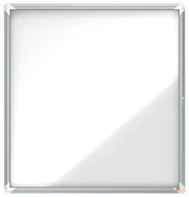 VITRINEKAST BUITEN NOBO GLAS MAGNETISCH