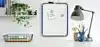 WHITEBOARD NOBO SLIM LINE 28X36CM WIT