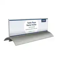 TAFELNAAMBORD EUROPEL 2 61X210MM ACRYL