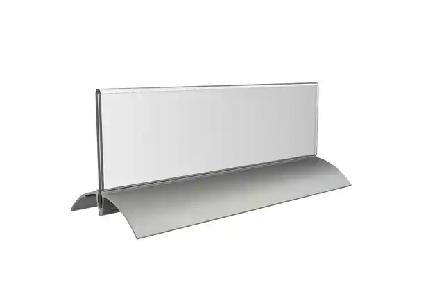 TAFELNAAMBORD EUROPEL 2 61X210MM ACRYL