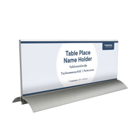 TAFELNAAMBORD EUROPEL 105X297MM ACRYL