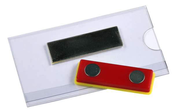 BADGE EUROPEL MAGNETISCH 75X40MM