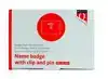 BADGE QUANTORE CLIP+SPELD 60X90MM