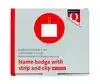 BADGE QUANTORE CLIP 60X90MM