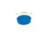 MAGNEET NOBO 38MM BLAUW 4 STUKS