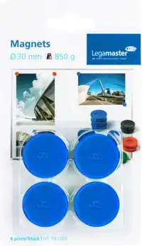 MAGNEET LEGAMASTER 30MM 850GR BLAUW 4