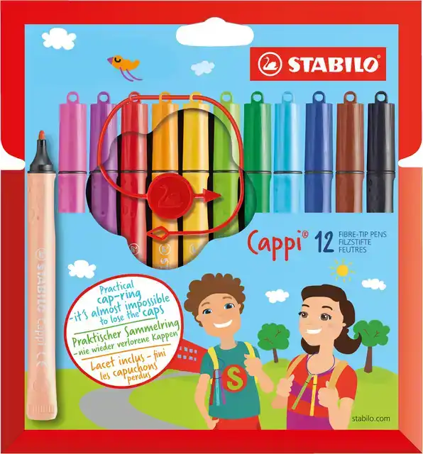 VILTSTIFT STABILO CAPPI 168/12 M 12ST