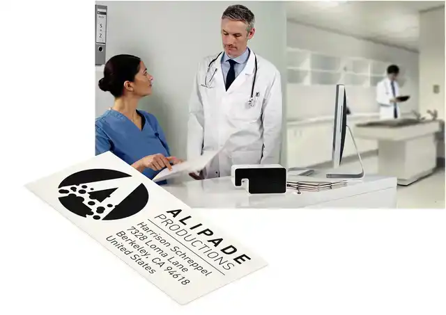 LABEL ETIKET LEITZ ICON 36MMX88MM WIT