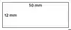 ETIKET DYMO LABELWRITER HANGMAP 12X50