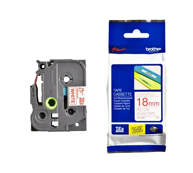 LABELTAPE BROTHER PTOUCH TZE242 18MM