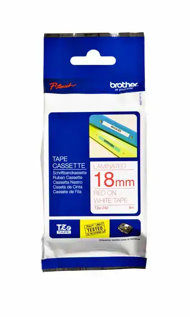 LABELTAPE BROTHER PTOUCH TZE242 18MM