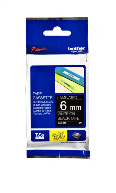 LABELTAPE BROTHER PTOUCH TZE315 6MM