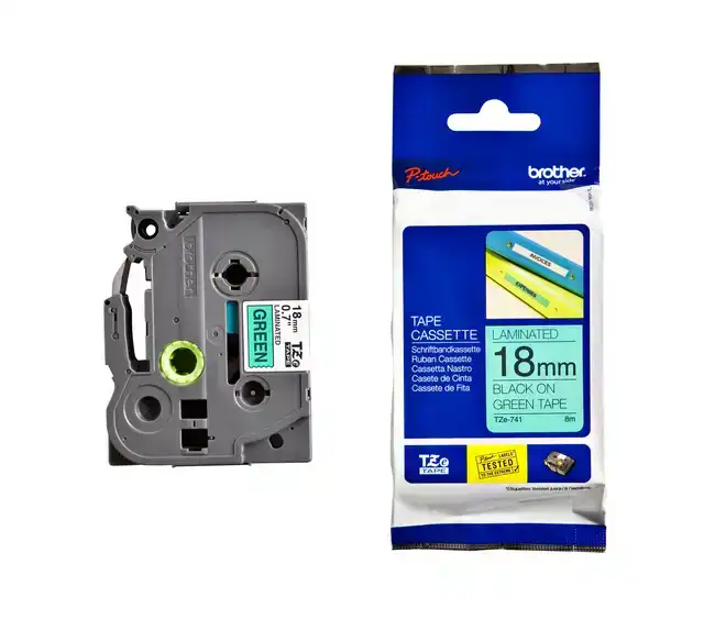 LABELTAPE BROTHER PTOUCH TZE741 18MM