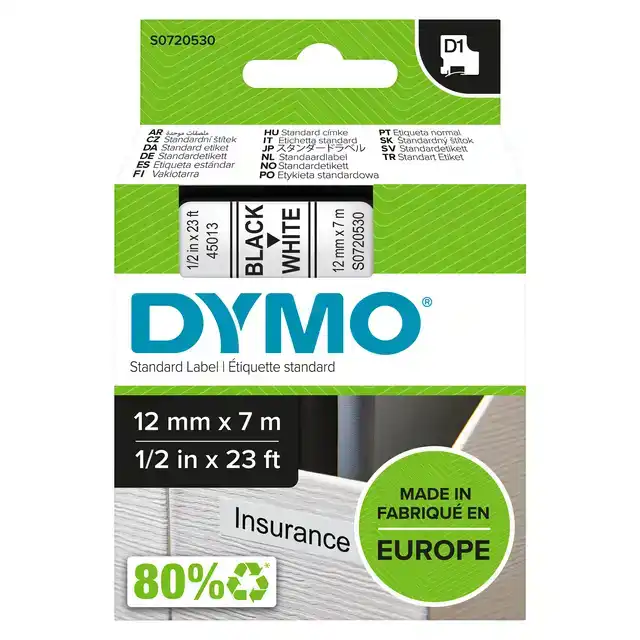 LABELTAPE DYMO LABELMANAGER D1