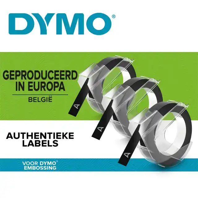 RELIEFTAPE DYMO EMBOSSING VINYL 9MM