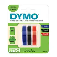 RELIEFTAPE DYMO EMBOSSING VINYL 9MM 3