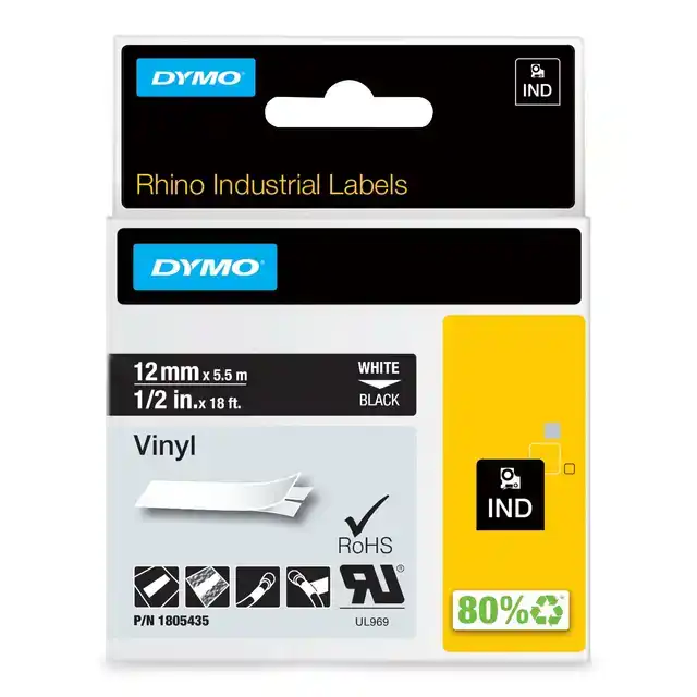 LABELTAPE DYMO RHINO INDUSTRIEEL VINYL