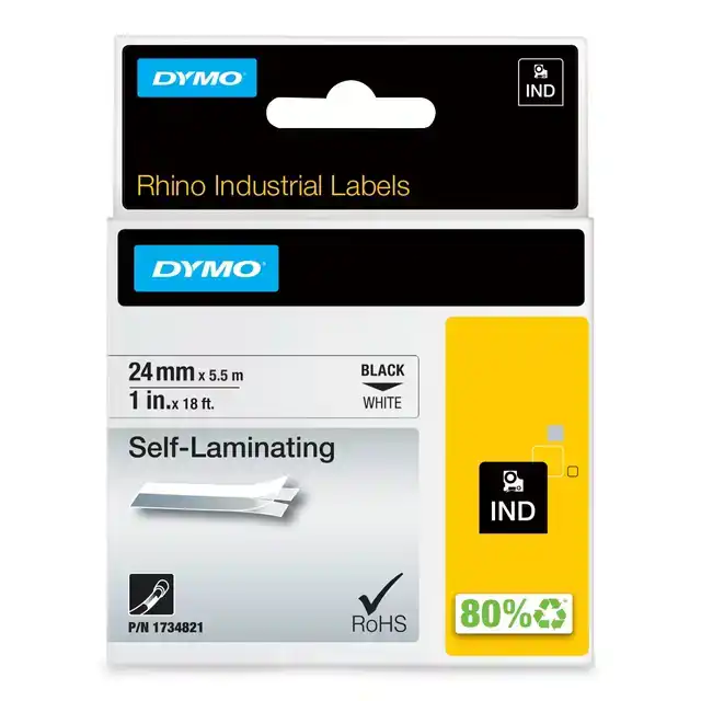 LABELTAPE DYMO RHINO INDUSTRIEEL 24MM