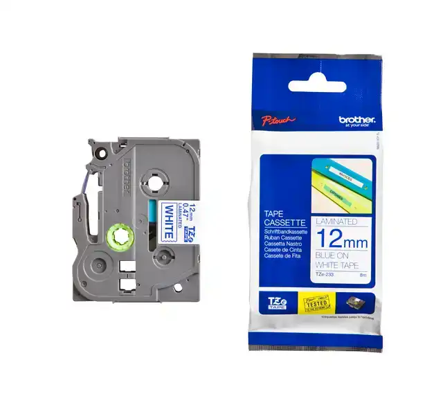 LABELTAPE BROTHER PTOUCH TZE233 12MM