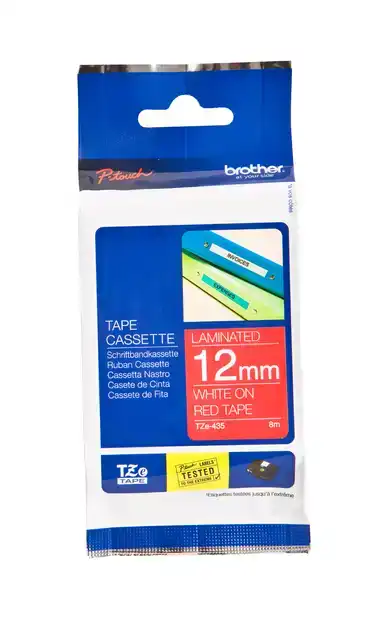 LABELTAPE BROTHER PTOUCH TZE435 12MM