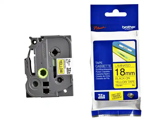LABELTAPE BROTHER PTOUCH TZE641 18MM