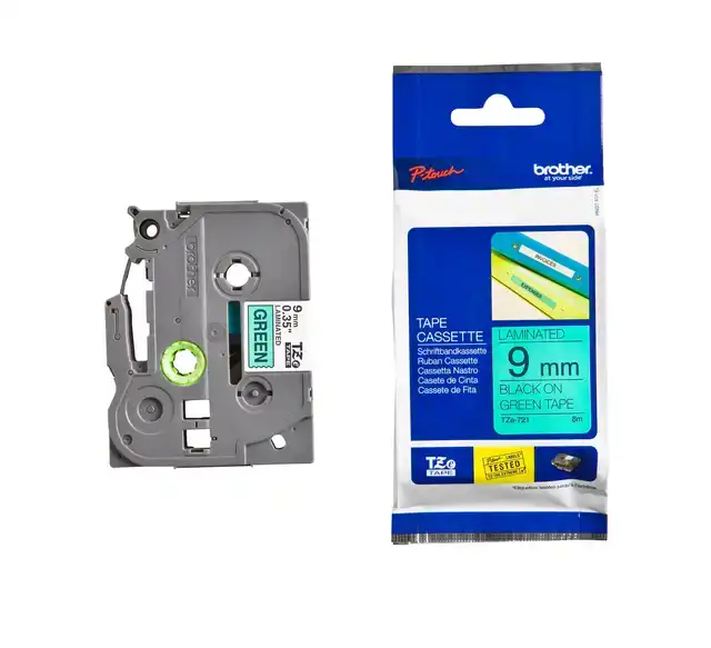 LABELTAPE BROTHER PTOUCH TZE721 9MM