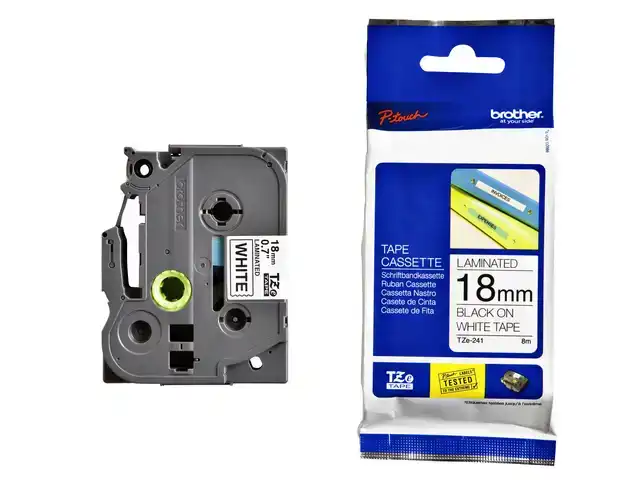 LABELTAPE BROTHER PTOUCH TZE241 18MM