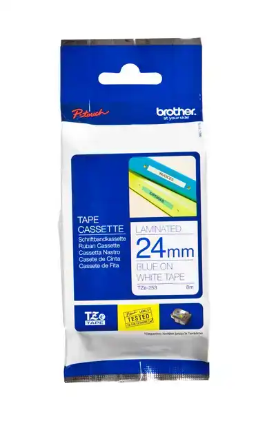 LABELTAPE BROTHER PTOUCH TZE253 24MM