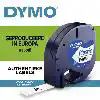 LABELTAPE DYMO LETRATAG PLASTIC 12MM