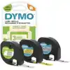 LABELTAPE DYMO LETRATAG 12MM ASSORTI 3