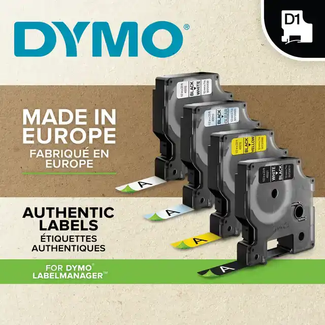 LABELTAPE DYMO LABELMANAGER D1 NYLON