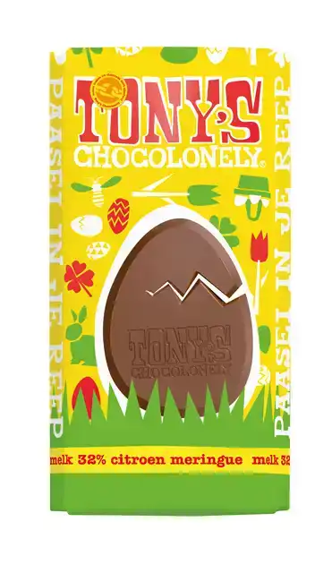 CHOCOLADE TONY'S PAASREEP MELK CITROEN