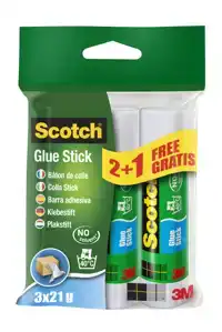 LIJMSTIFT SCOTCH 21GR 2+1 GRATIS